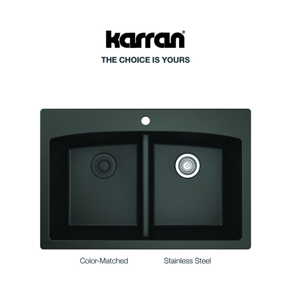 Karran 31/2 In. Kitchen Sink Decorative Disposal Flange & Reviews